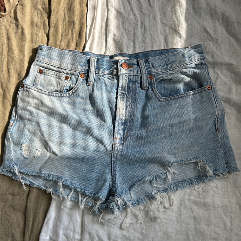 Madewell Perfect Vintage Cut Off Shorts